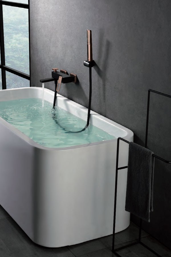 GRIFO ALTO LAVABO SUECIA NEGRO, Grifo para Lavabo